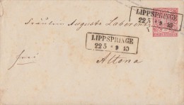 NDP GS-Umschlag 1 Gr. Nachv. St. Lippspringe 22.5. - Postal  Stationery