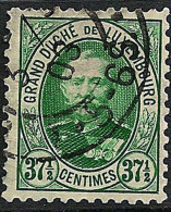 LUXEMBOURG 1891 37.5c Adolf SG 131b U JR78 - 1882 Allégorie