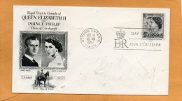 Canada 1957 FDC - 1952-1960