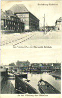 Duisburg - Ruhrort - Am Vincke-Ufer Mit Rheinstahl-Gebäude - Ander Der Mündung Des Südhafens - Duisburg