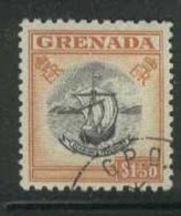 GRENADA 1953 $1.50 Black And Orange QEII FU SG 203 CZ99 - Grenade (...-1974)