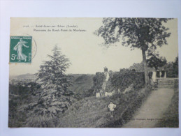 SAINT-SEVER-sur-ADOUR  (Landes)  :  Panorama Du  ROND-POINT  De Morlanne   - Saint Sever