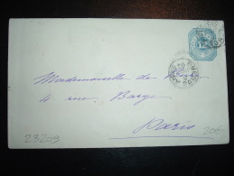 LETTRE ENTIER 12 POUR FRANCE OBL. JN 22 92 BUENOS AIRES + ARRIVEE 18 JUIL 92 PARIS R. MEISSONIER - Storia Postale