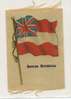 British Samoa   Silk Flag Drapeau En Soie - Samoa