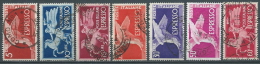 1945-52 ITALIA USATO ESPRESSO 7 VALORI RUOTA - ED04 - Express-post/pneumatisch