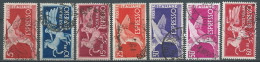 1945-52 ITALIA USATO ESPRESSO 7 VALORI RUOTA - ED12 - Correo Urgente/neumático