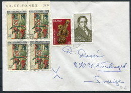 1982 Iceland Reykjavik F Cover - Sweden / Europa Art - Lettres & Documents