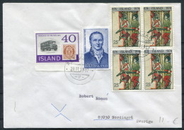 1982 Iceland Reykjavik F Cover - Sweden - Lettres & Documents