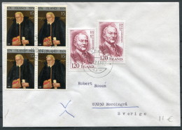 1982 Iceland Reykjavik F Cover - Sweden - Covers & Documents