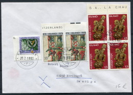 1983 Iceland Reykjavik F Cover - Sweden / Europa - Storia Postale