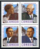 CANADA 1991 - Pionniers De La Médécine Canadienne - 4v Neufs // Mnh - Unused Stamps