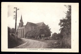 Cpa Du 53 La Baconnière  Route D´ Andouillé    ..  Chailland Laval     TRIS1 - Chailland