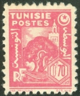 TUNISIA, 1944, COLONIA FRANCESE, FRENCH COLONY, MOSCHEA, FRANCOBOLLO NUOVO (MNH**), Mi 265, Scott 169, YT 253 - Ungebraucht