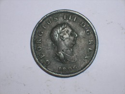 Gran Bretaña 1/2 Penique 1806 Variante (5430) - B. 1/2 Penny