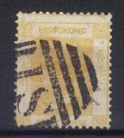 W801 - HONG KONG 1863 , Vittoria 8 Cent Yvert  N. 11  Usato - Usados