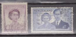 New Zealand, 1953, SG 721 - 722, Used - Gebraucht