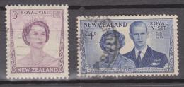 New Zealand, 1953, SG 721 - 722, Used - Gebraucht