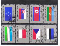 WIT125  UNO NEW YORK 1998  MICHL  756/63  FLAGGEN Used / Gestempelt - Used Stamps