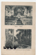 Yule , L église ; Ononghe , Route Traversant Une Foret De Pandanus - Papouasie-Nouvelle-Guinée