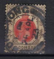 W851 - HONG KONG 1912 , Giorgio V  Due Dollari  Yvert N. 111 Usato . - Oblitérés