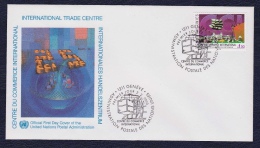 1990 - Internationales Handelszentrum (v021) - FDC
