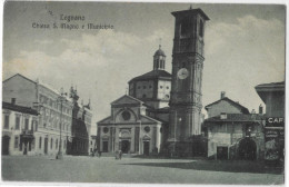 LOMBARDIA-LEGNANO CHIESA S.MAGNO E MUNICIPIO PRIM 900 - Legnano