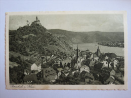 (4/6/69) AK "Braubach Am Rhein" Panorama, Marksburg, Um 1937 - Braubach