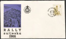 Yugoslavia 1966,  Illustrated Cover "Rally Sutjeska" W./ Special Postmark "Sutjeska", Ref.bbzg - Briefe U. Dokumente