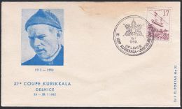 Yugoslavia 1962, Illustrated Cover "Ski Cup In Delnice 1962"  W./ Special Postmark "Delnice", Ref.bbzg - Lettres & Documents