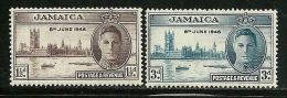 Jamaica          "Peace    " Set    SC# 136-37   Mint - Jamaïque (...-1961)