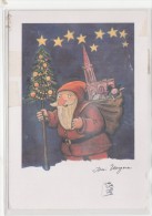 CPM GF  - Thèmes - Illustrateur  Tomi Ungerer - Noël Et Strasbourg ( Présence De Bandes Adhésives)-Envoi Gratuit - Ungerer