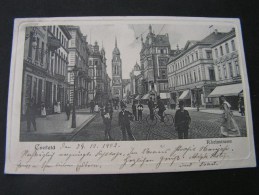 == Krefeld  1902 Rheinstrasse Nach Differdingen In Luxemburg - Krefeld