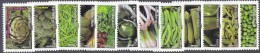 France Autoadhésif ** N°  739, à 750 - Les Légumes Verts - Unused Stamps