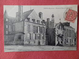 Dep 53 , Cpa ERNEE , Hotel De Ville Et Gendarmerie (A.231)Recto/Verso - Ernee