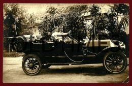 BRASIL - MINAS GERAIS - CARANDAHY - UM ASPECTO DE UM AUTOMOVEL - 1911 REAL PHOTO PC - Otros