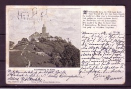 AK : Leuchtenburg Bei Kahla   -  Karte Gel. 1906 - Kahla