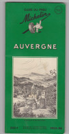 Guide Du Pneu Michelin AUVERGNE  1955-1956 - Michelin (guias)