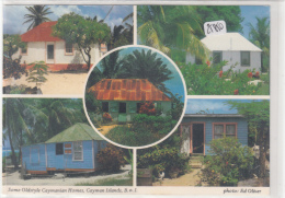 CPM GF -25850- Iles Cayman - Multivues  - Multivues Maisons Locales-Envoi Gratuit - Caimán (Islas)