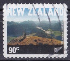 New Zealand 2001 Tourism Centenary 90c Mt Alfred Self-adhesive Used - - Usati