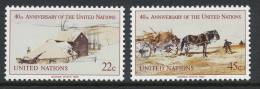 UN New York 1985 Michel 470A-471A, MNH** - Neufs