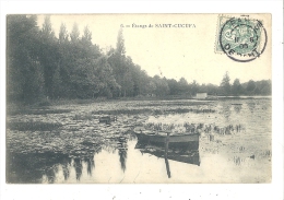 Cp, 92, Saint-Cucufa, L'Etang, Voyagée 1906 - Autres & Non Classés