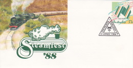 Australia 1988 200 Club Steam Fest'88, Souvenir Cover No.11 - Cartas & Documentos