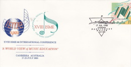 Australia 1988 200 Club XVIII ISME Internationale Conference, Souvenir Cover No.21 - Storia Postale