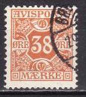 470 - Danemark 1907 - Journaux Yv.no.6 Oblitere - Service