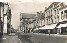 NORD - PAS DE CALAIS - 62 - AIRE SUR LA LYS - Rue De Saint Omer CPSM PF NB - Aire Sur La Lys