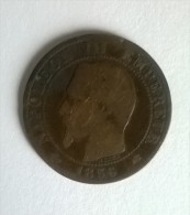5 Centimes 1856 K - Napoléon III - - 5 Centimes