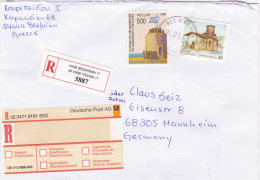 GREECE 1998 Express Cover With Vl. 1910 A + 2010 To Germany - Covers & Documents