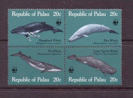 PALAU 1983 BALEINES-WWF  Scott N°24/27 NEUF MNH** - Baleines