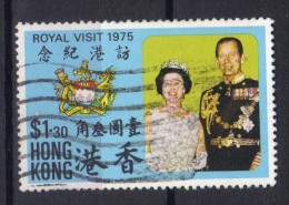 W910 - HONG KONG 1975 , Elisabetta  Yvert N. 295  Usato - Usados