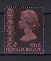 W917 - HONG KONG  , Elisabetta Ordinaria : 20 Dollari Usato N. 315 Dent 14 * 14 1/2 - Usados